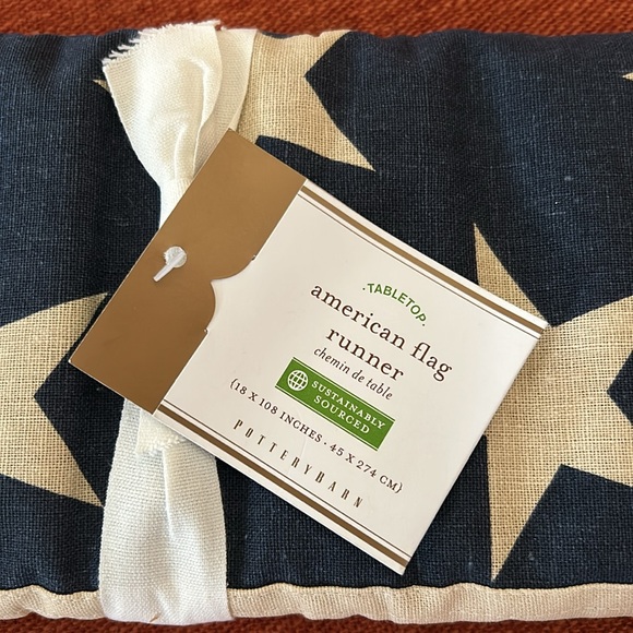 Pottery Barn American Flag Runner - Picture 4 of 5